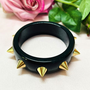 Spiked Resin Bracelet