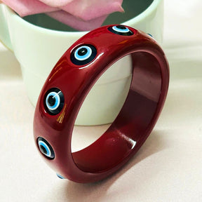 Evil Eye Resin Bracelet