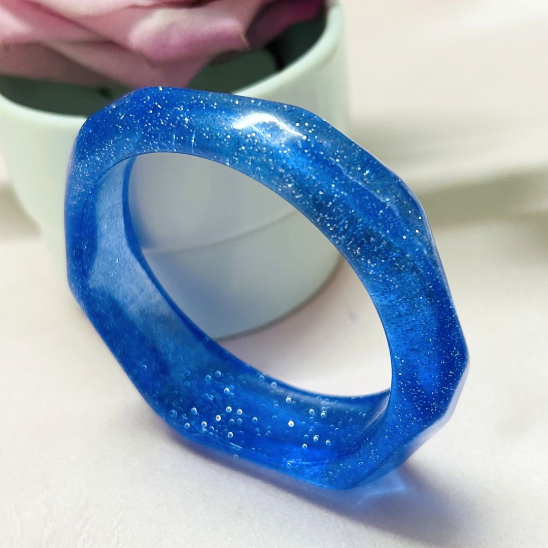 Resin Shimmer Bracelet