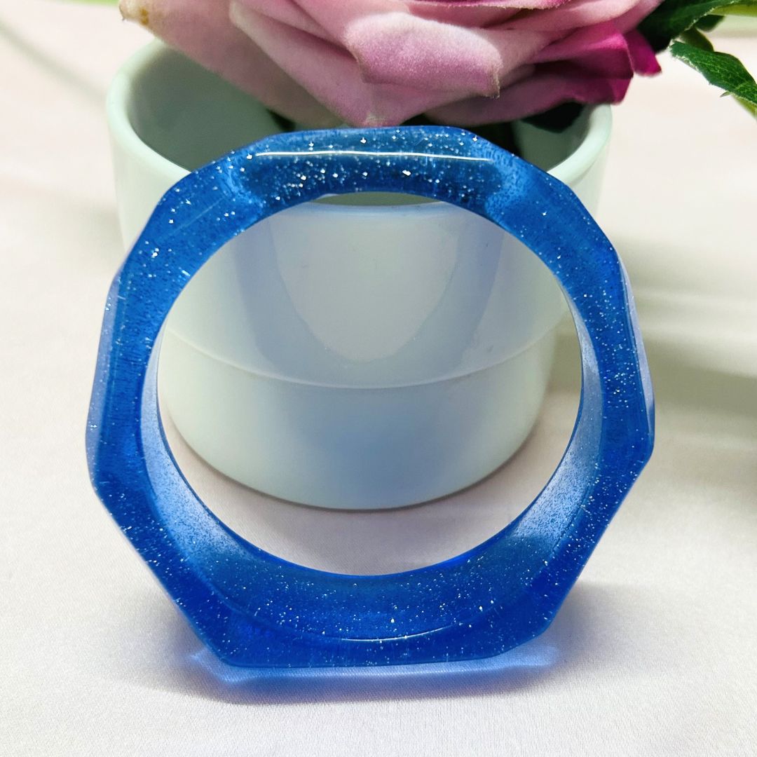 Resin Shimmer Bracelet