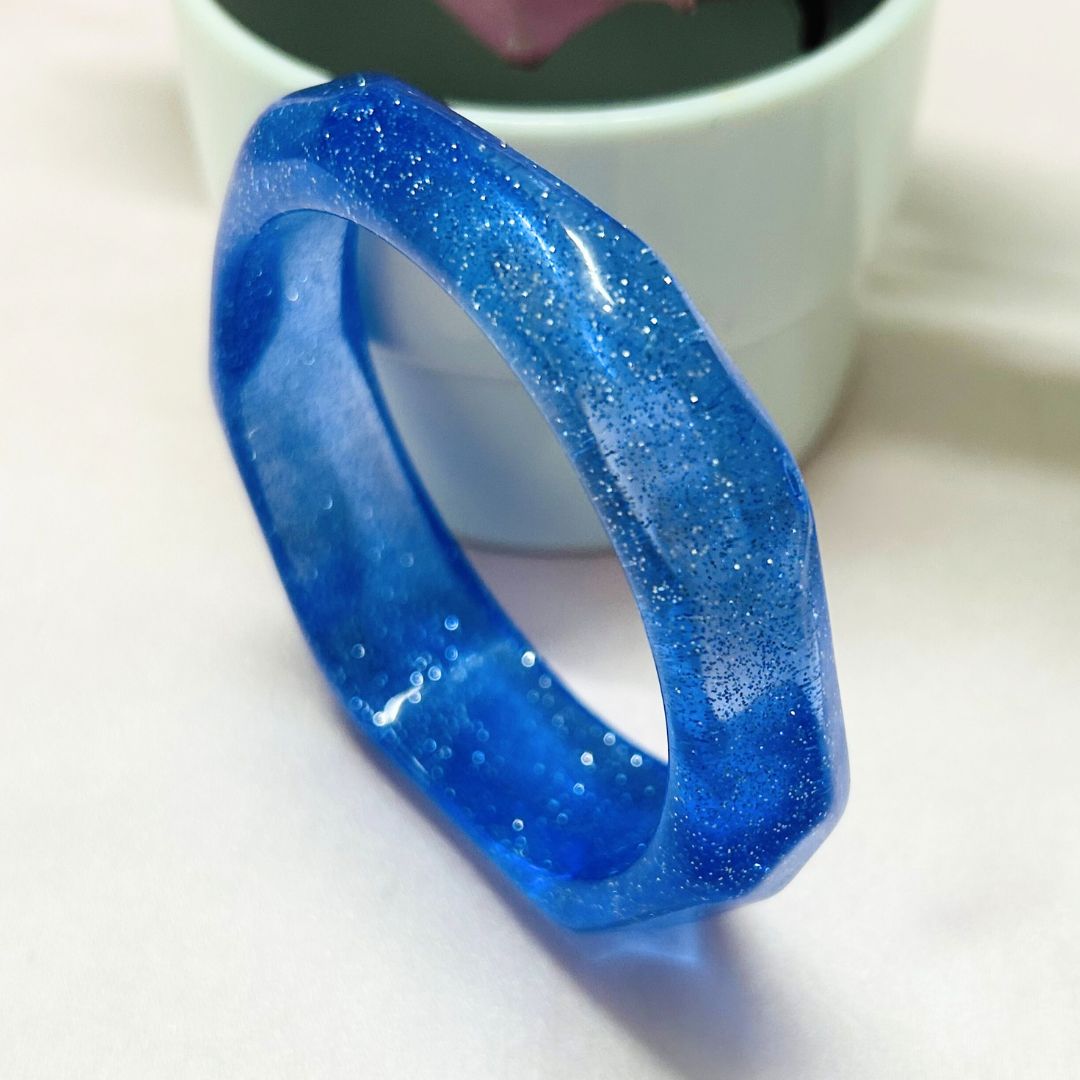 Resin Shimmer Bracelet
