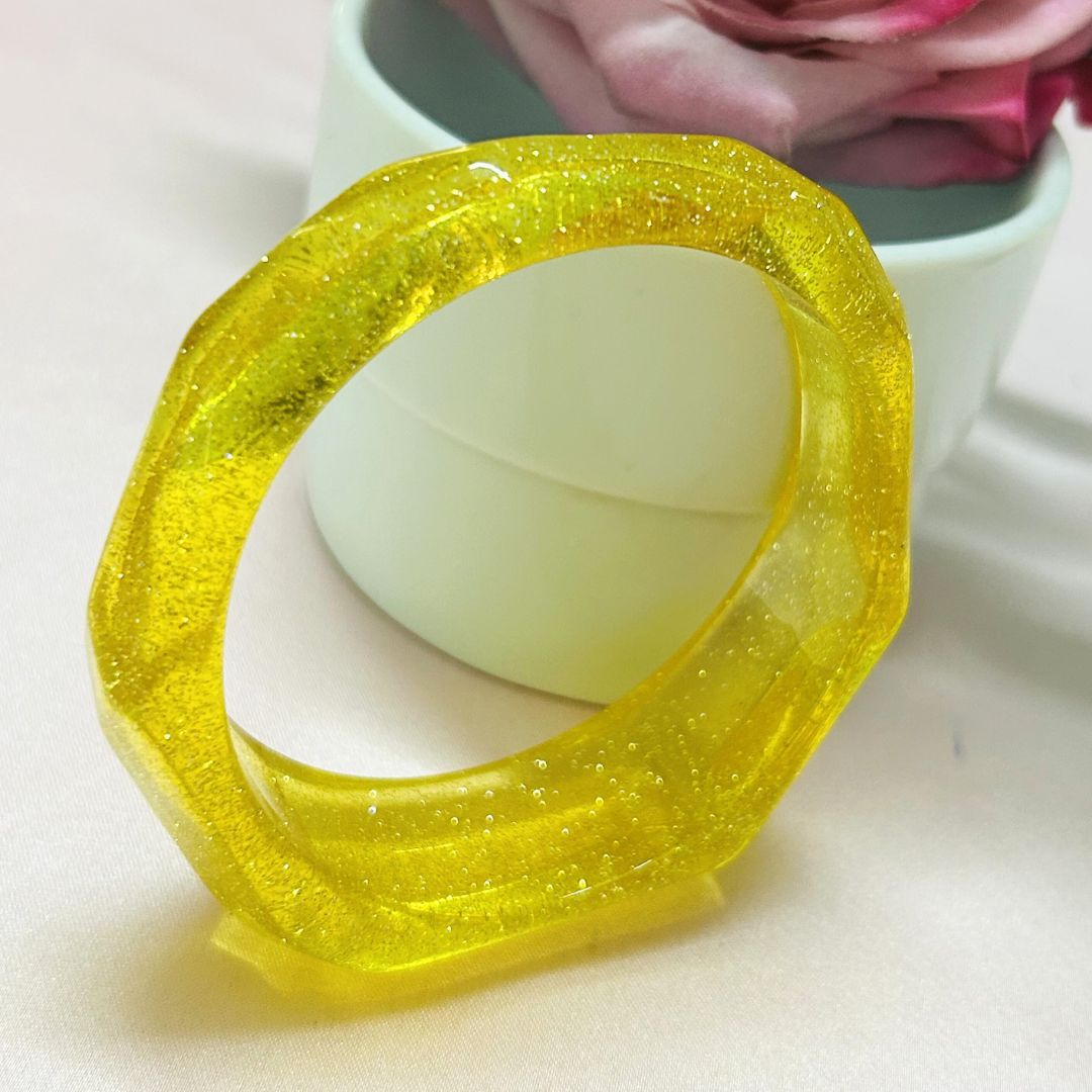 Resin Shimmer Bracelet