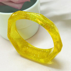 Resin Shimmer Bracelet
