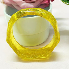 Resin Shimmer Bracelet