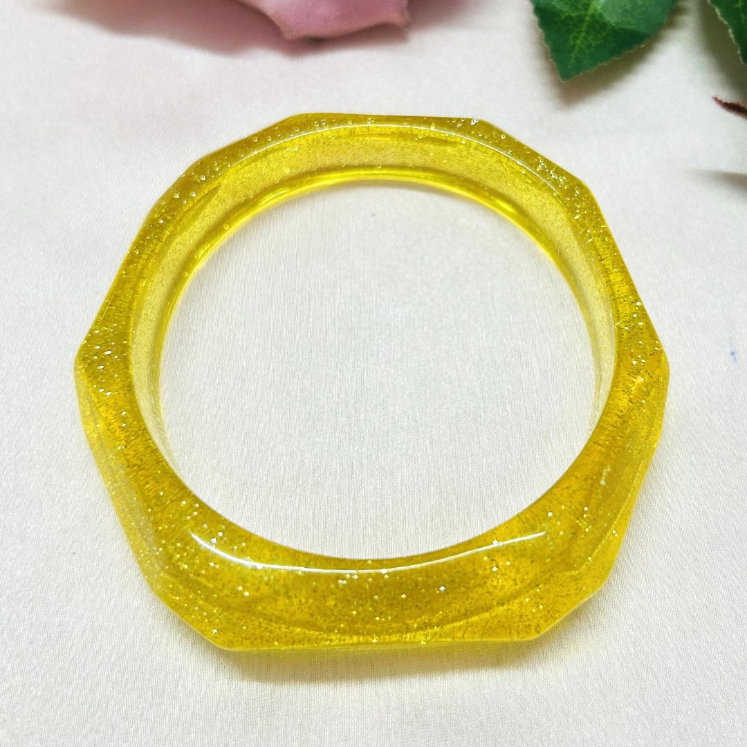 Resin Shimmer Bracelet
