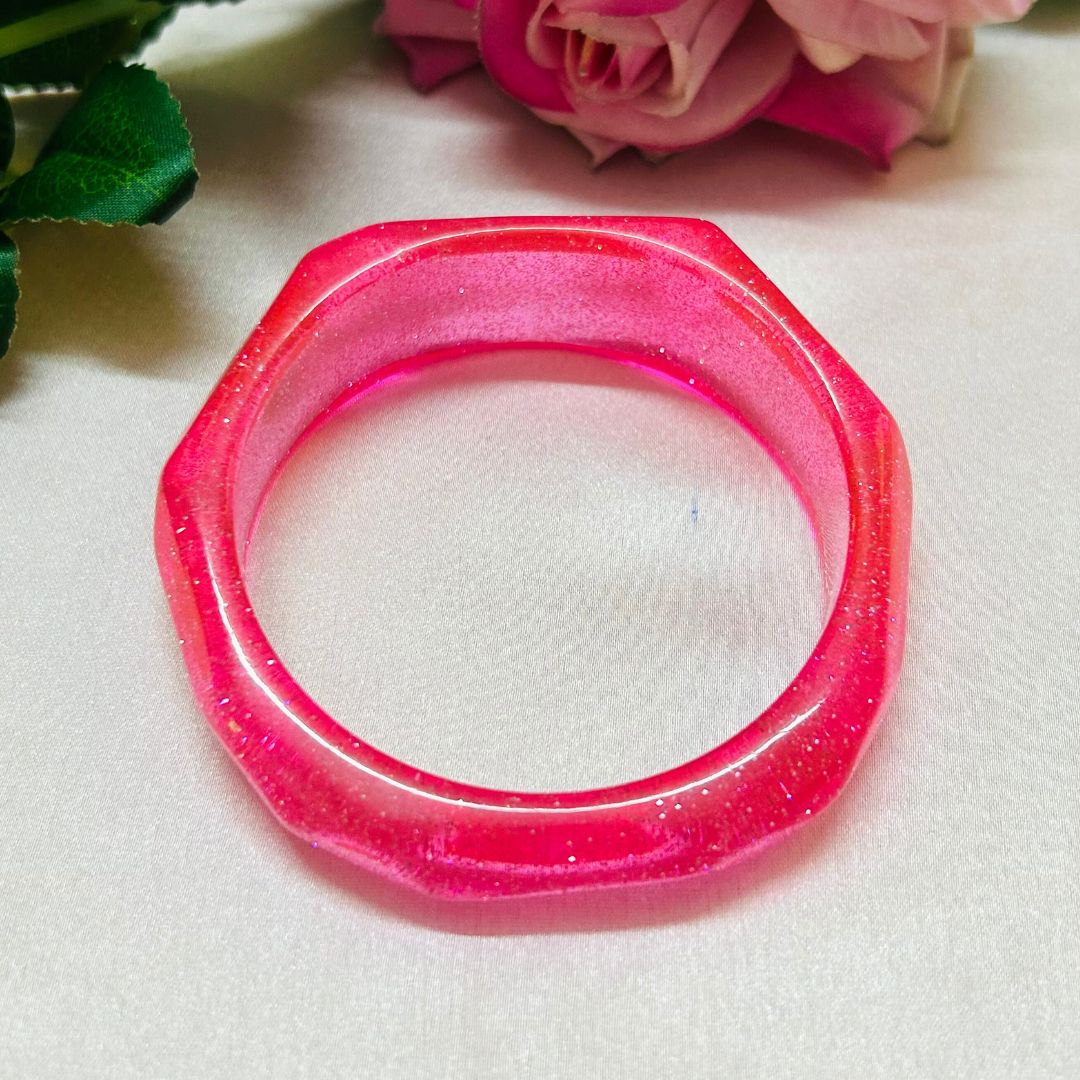 Resin Shimmer Bracelet