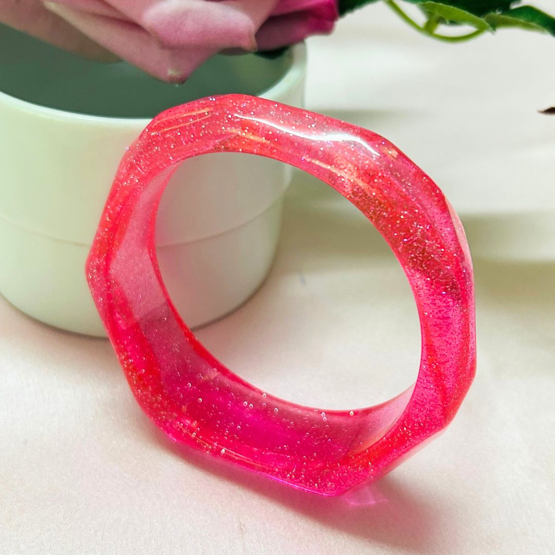Resin Shimmer Bracelet