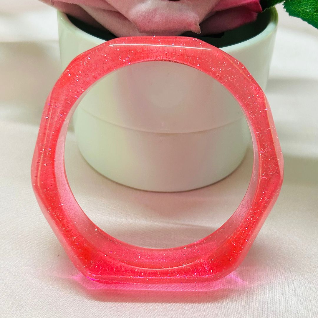 Resin Shimmer Bracelet