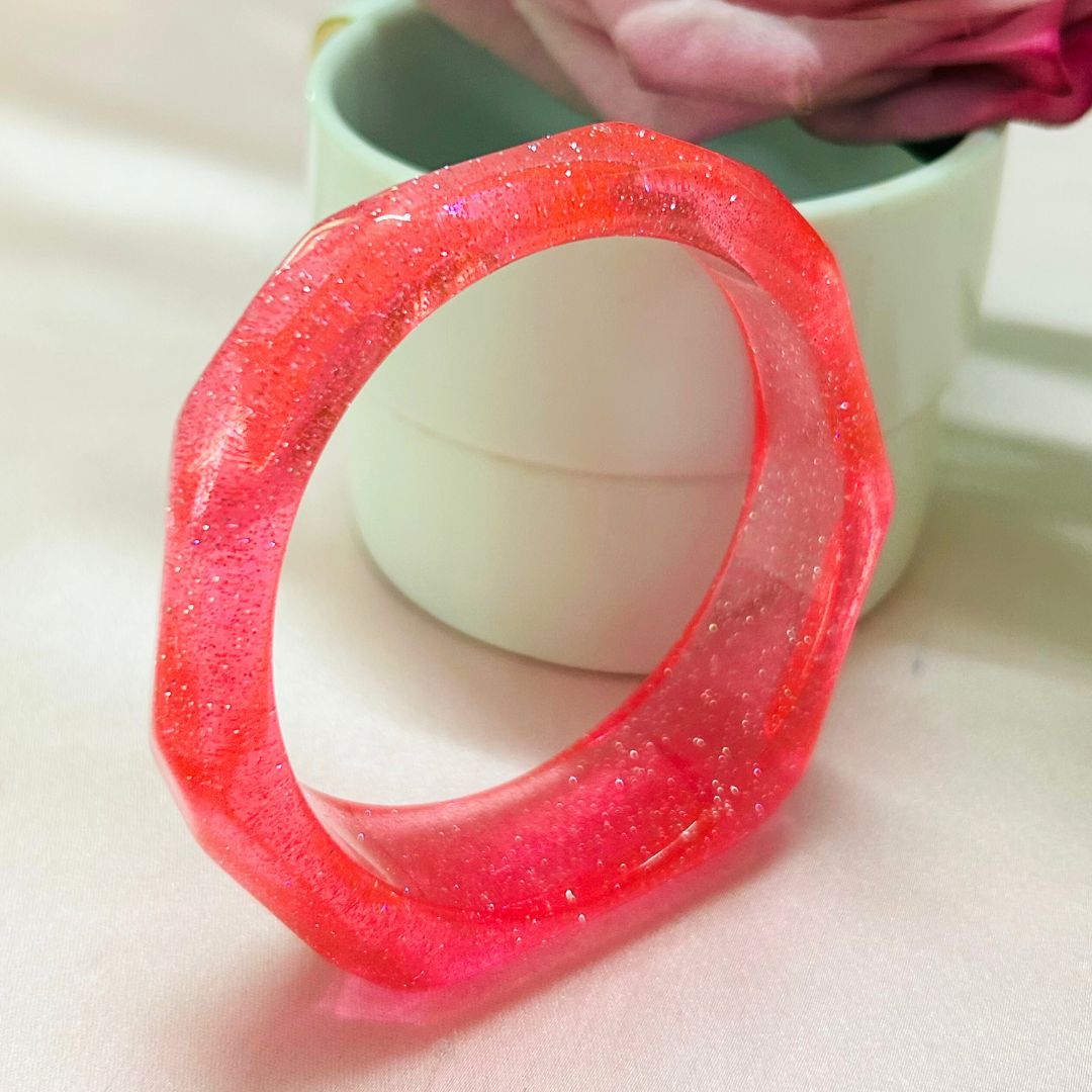 Resin Shimmer Bracelet