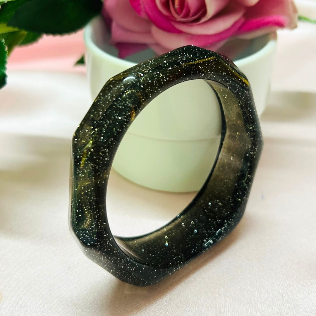 Resin Shimmer Bracelet