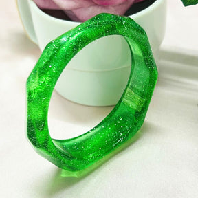 Resin Shimmer Bracelet