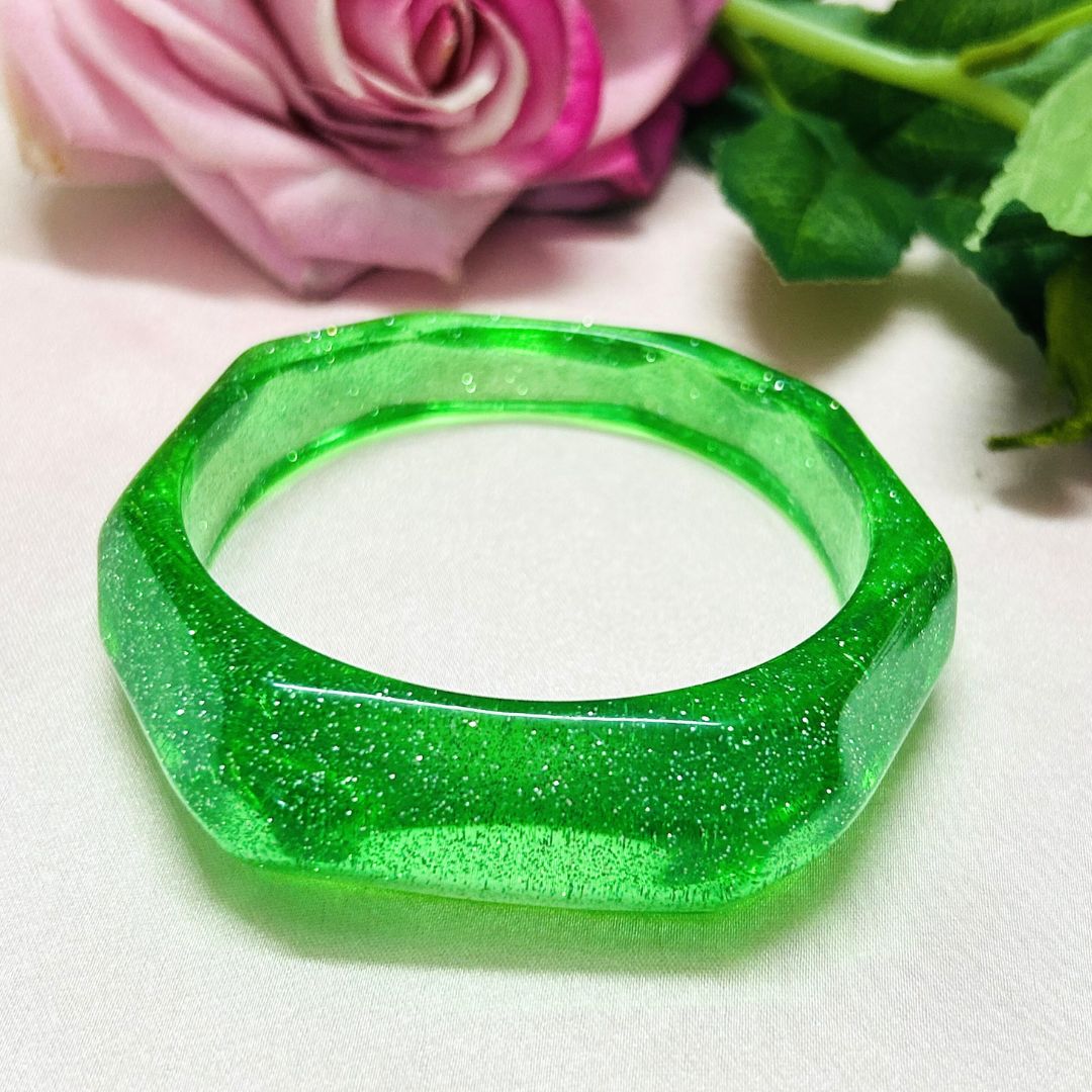 Resin Shimmer Bracelet