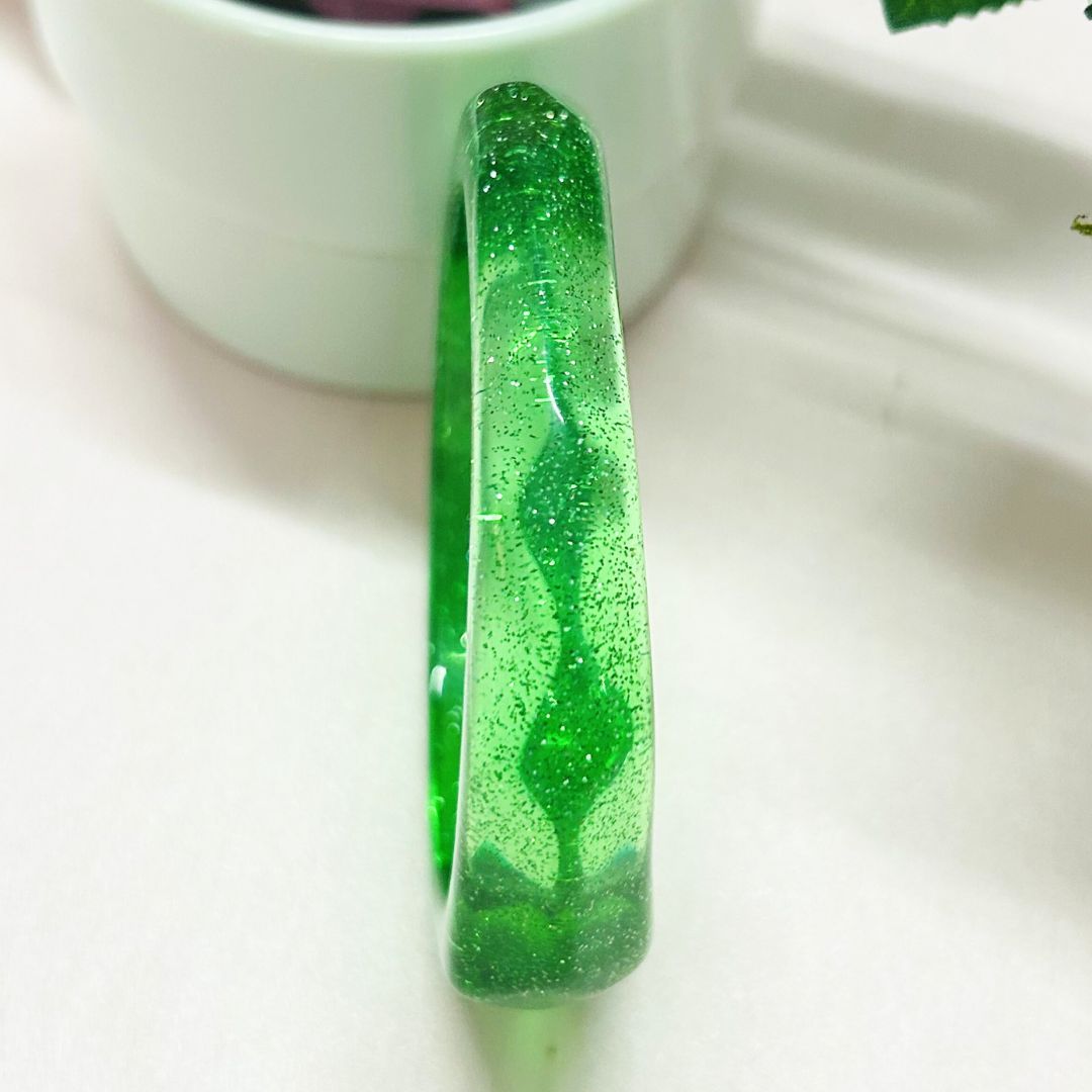 Resin Shimmer Bracelet
