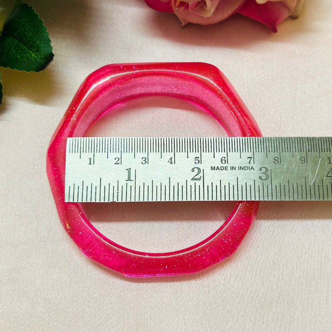 Resin Shimmer Bracelet