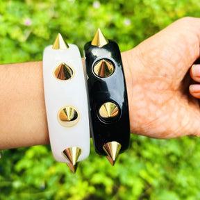 Spiked Resin Bracelet
