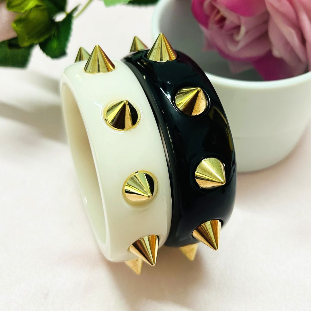 Spiked Resin Bracelet