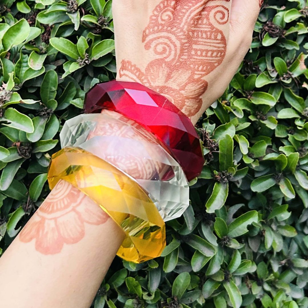 Resin Prism Bracelet