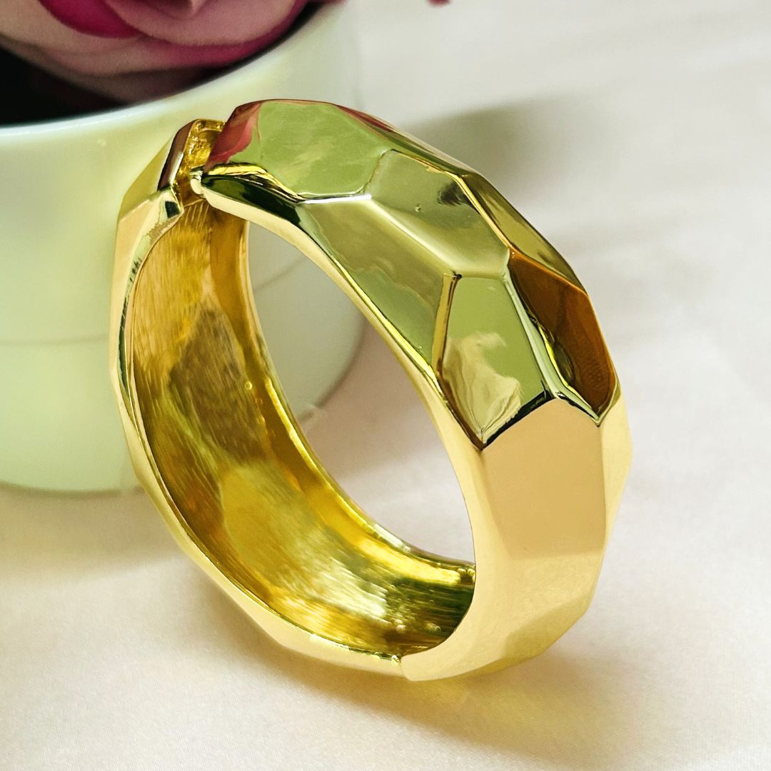 Golden Shiny Prism Kada / Handcuff