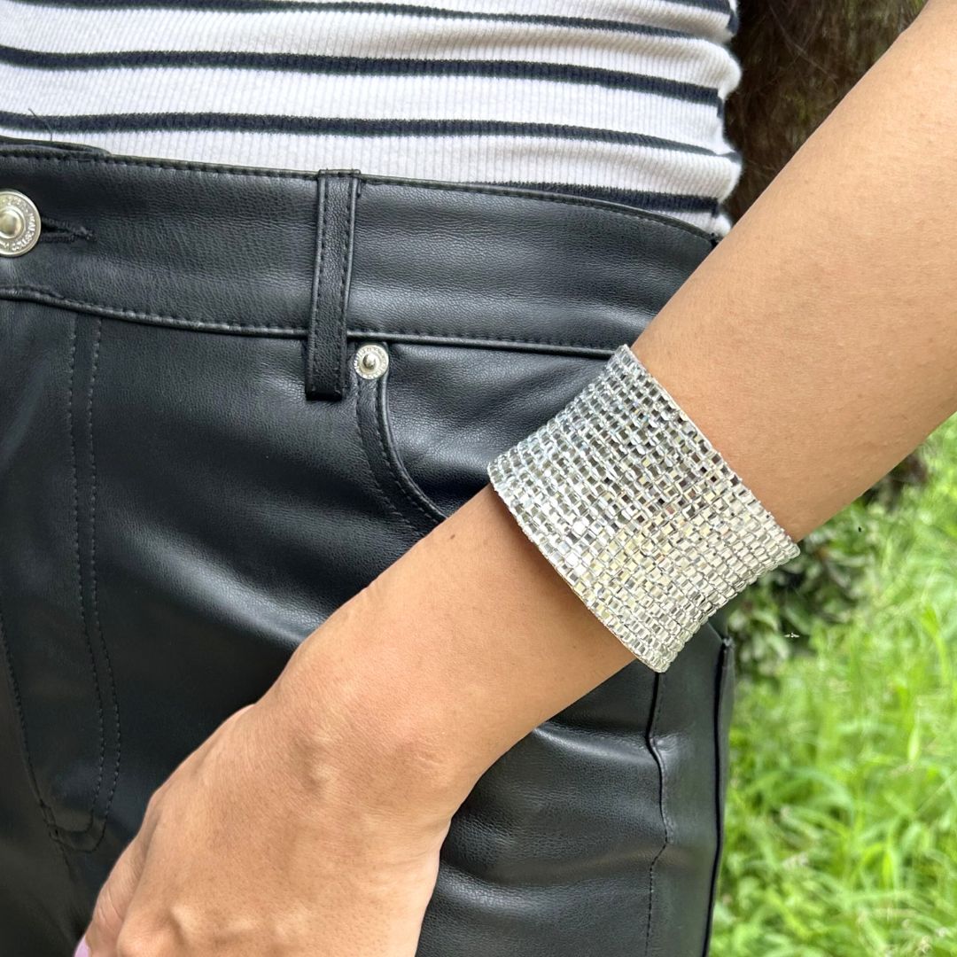 Bling Blogger Silver Handcuff