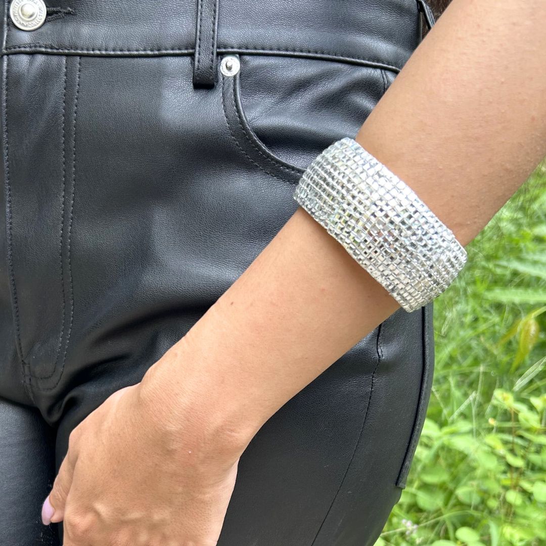 Bling Blogger Silver Handcuff