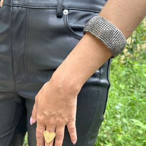 Bling Blogger Rhodium Handcuff