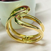 Golden Shiny Openable Kada/Cuff