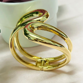 Golden Shiny Openable Kada/Cuff