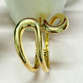 Golden Shiny Openable Kada/Cuff