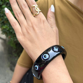 Evil Eye Resin Bracelet