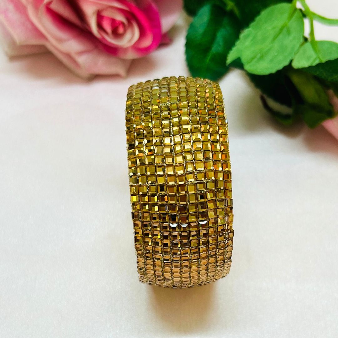 Bling Blogger Rust Golden Handcuff