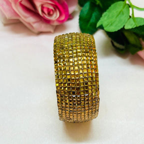 Bling Blogger Rust Golden Handcuff