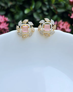 Mia American Diamond Stud Earring