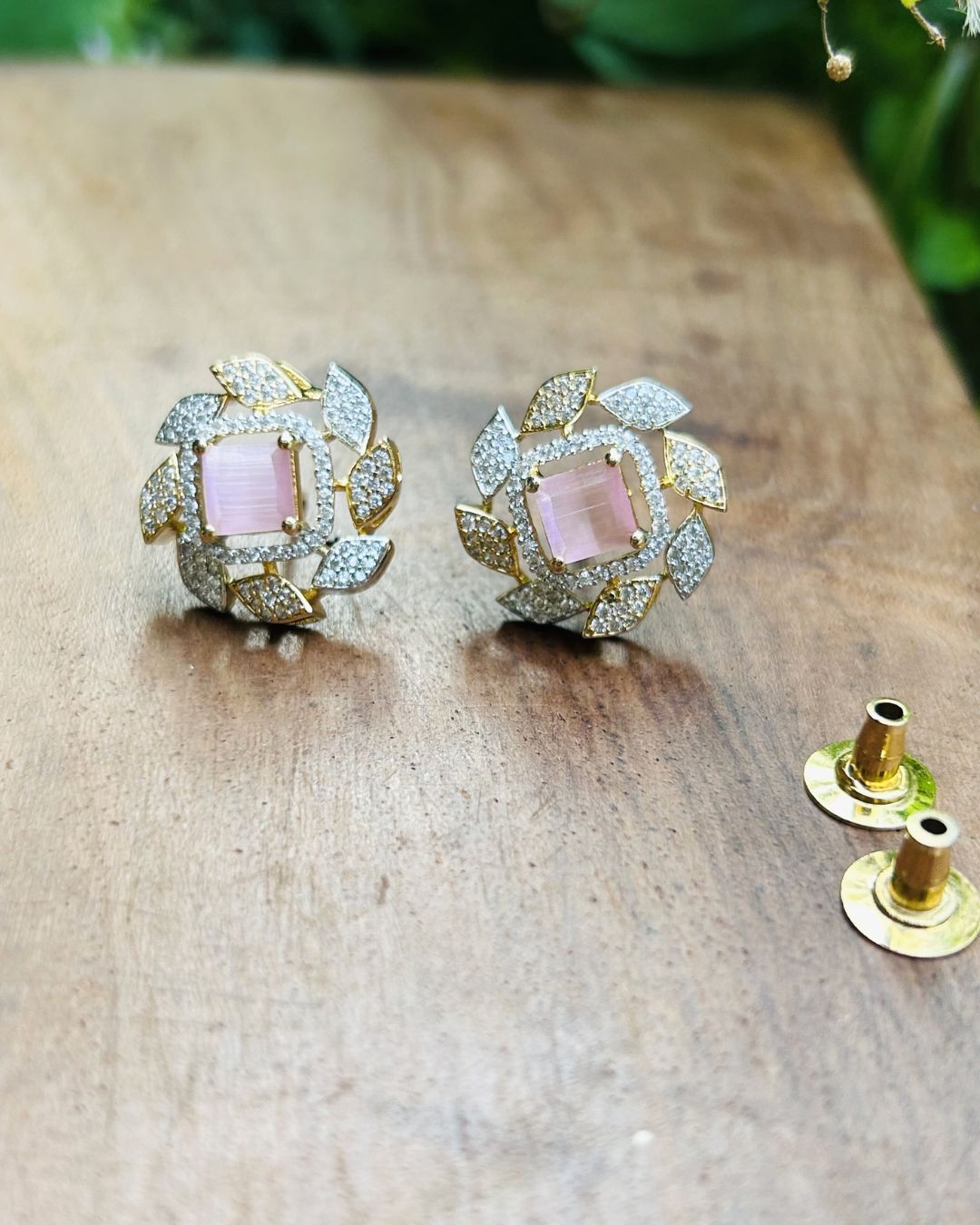 Mia American Diamond Stud Earring