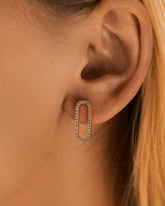 Lucy American Diamond Stud Earring