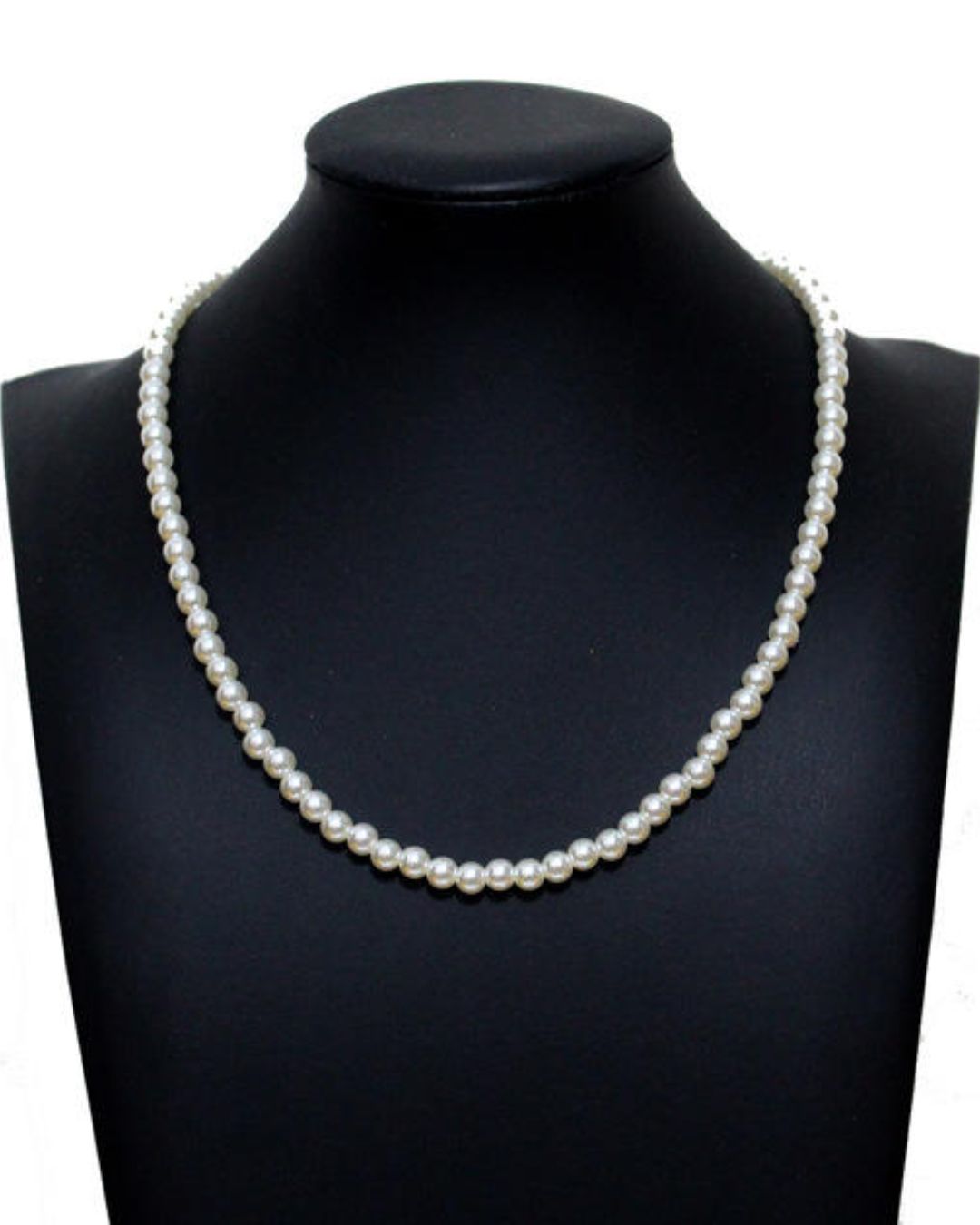 Clara White Pearl Mala