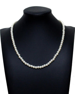 Clara White Pearl Mala