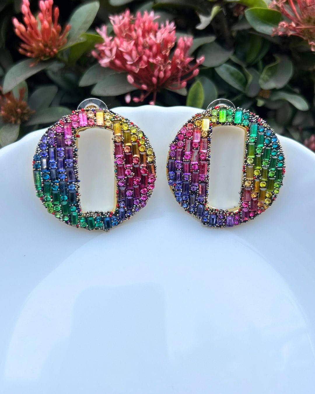 Bling Blogger Multi Stud Earrings