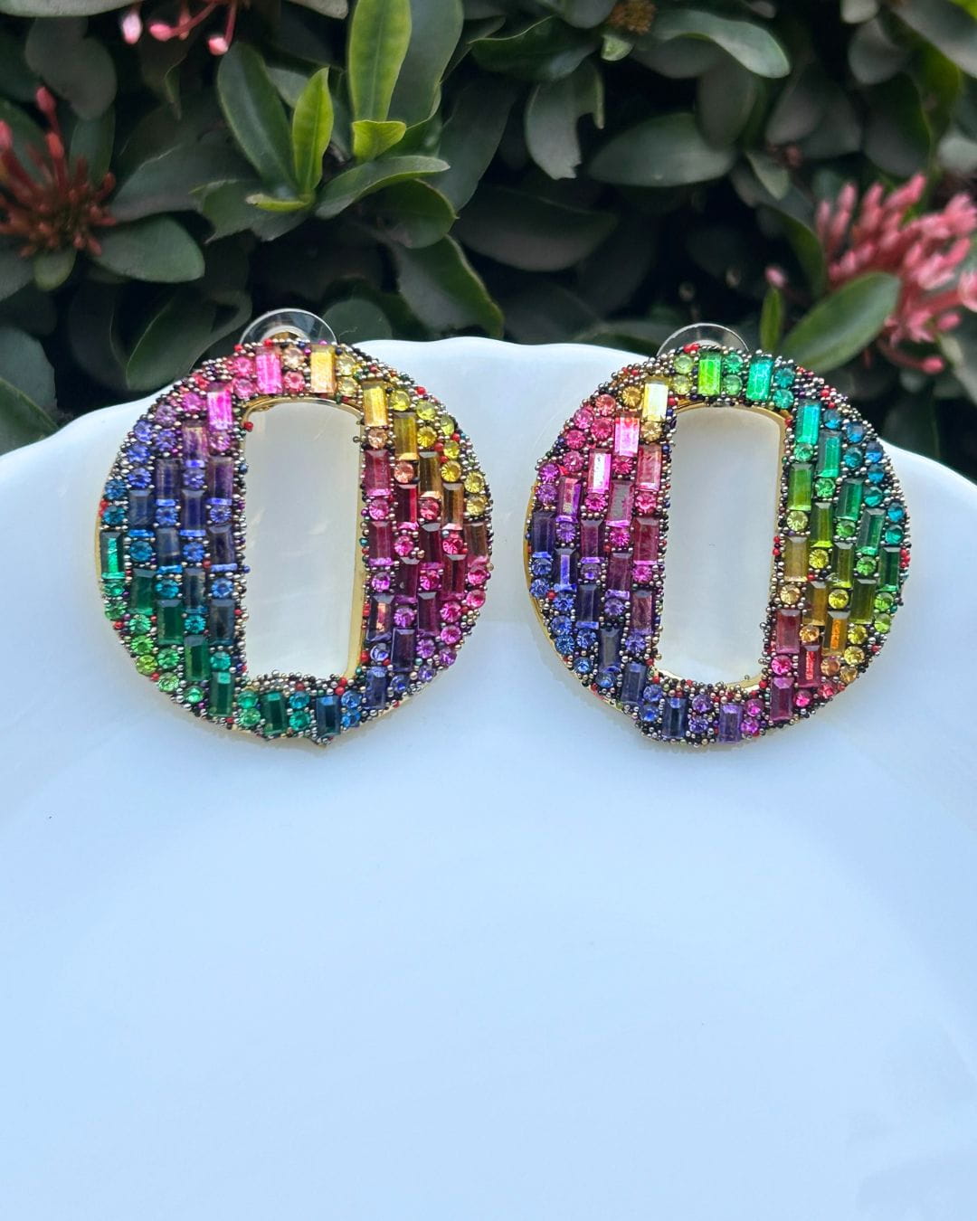 Bling Blogger Multi Stud Earrings