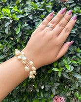 White Pearl Bracelet