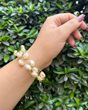 White Pearl Bracelet
