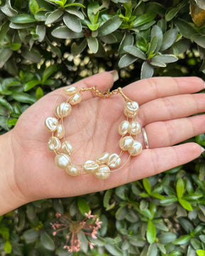 White Pearl Bracelet