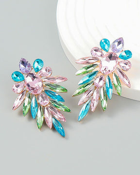 Pastel Chunky Statement Drop Earrings