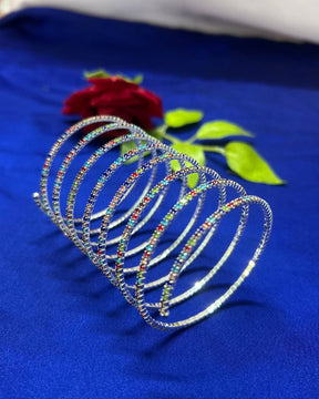 Statement Multi Spiral Bracelet