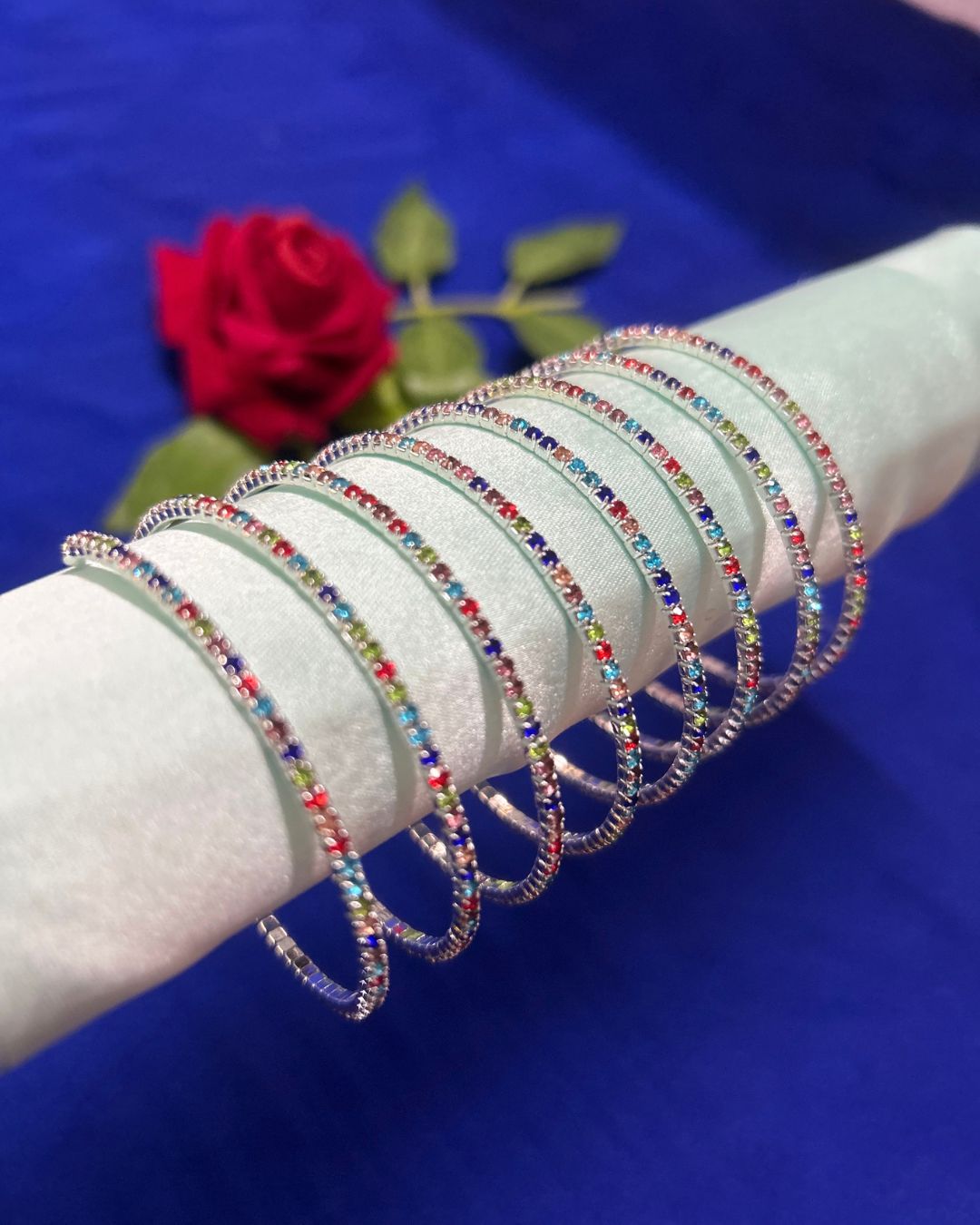 Statement Multi Spiral Bracelet