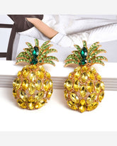 Pineapple Yellow Earrings