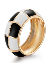 Black & White Raised Bracelet