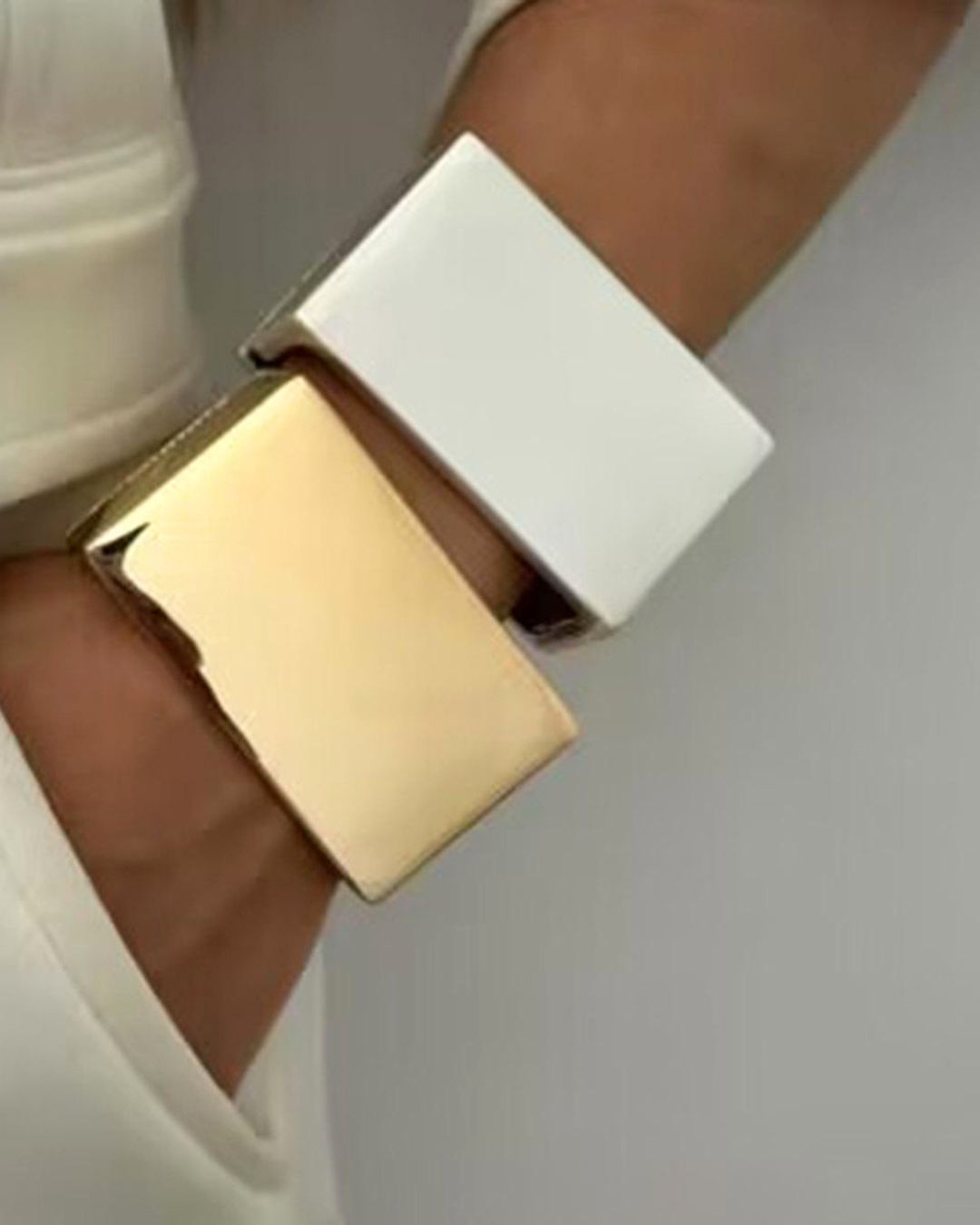 Golden Matte D-Shaped Kada/Handcuff