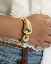 Golden Shiny Openable Kada/Handcuff