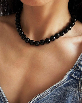 Diva Black Pearl Mala