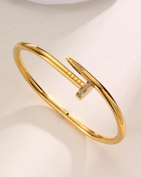 Knot Golden American Diamond - Bracelet